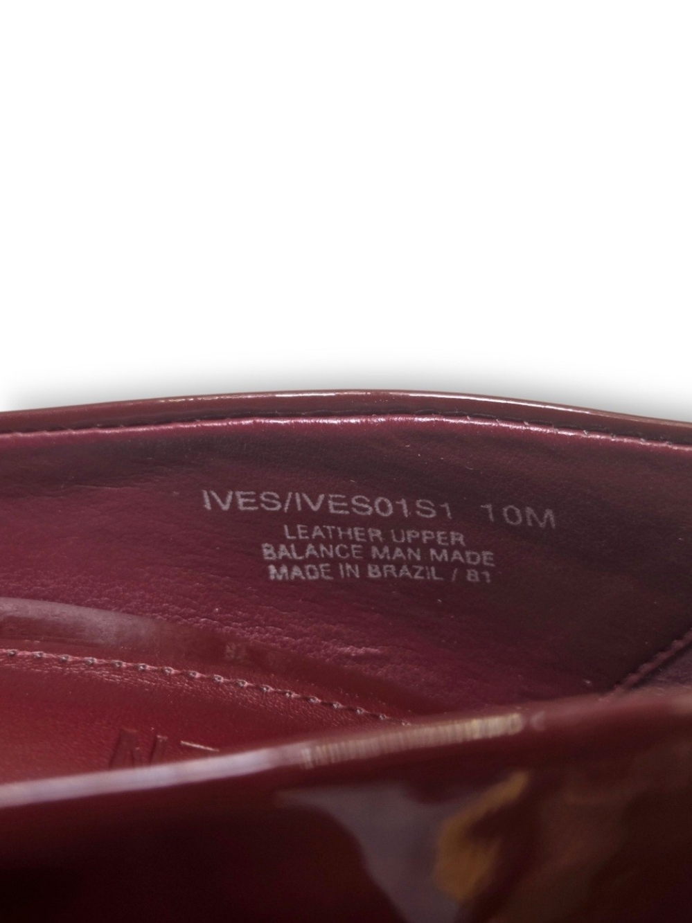 Steve Madden Ives Patent Garnet Red Leather Peep Toe Platform Stiletto Pumps - Picture 11 of 11
